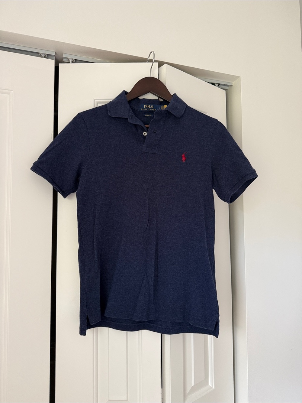 Polo by Ralph Lauren Navy Polo with Red Logo
